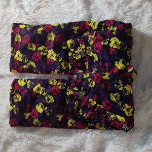 Firefly Children's Floral Snow Pants Size S